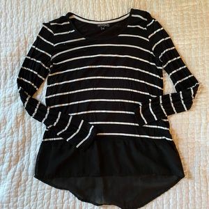 ✖️FIFTH SUN STRIPED BLOUSE✖️